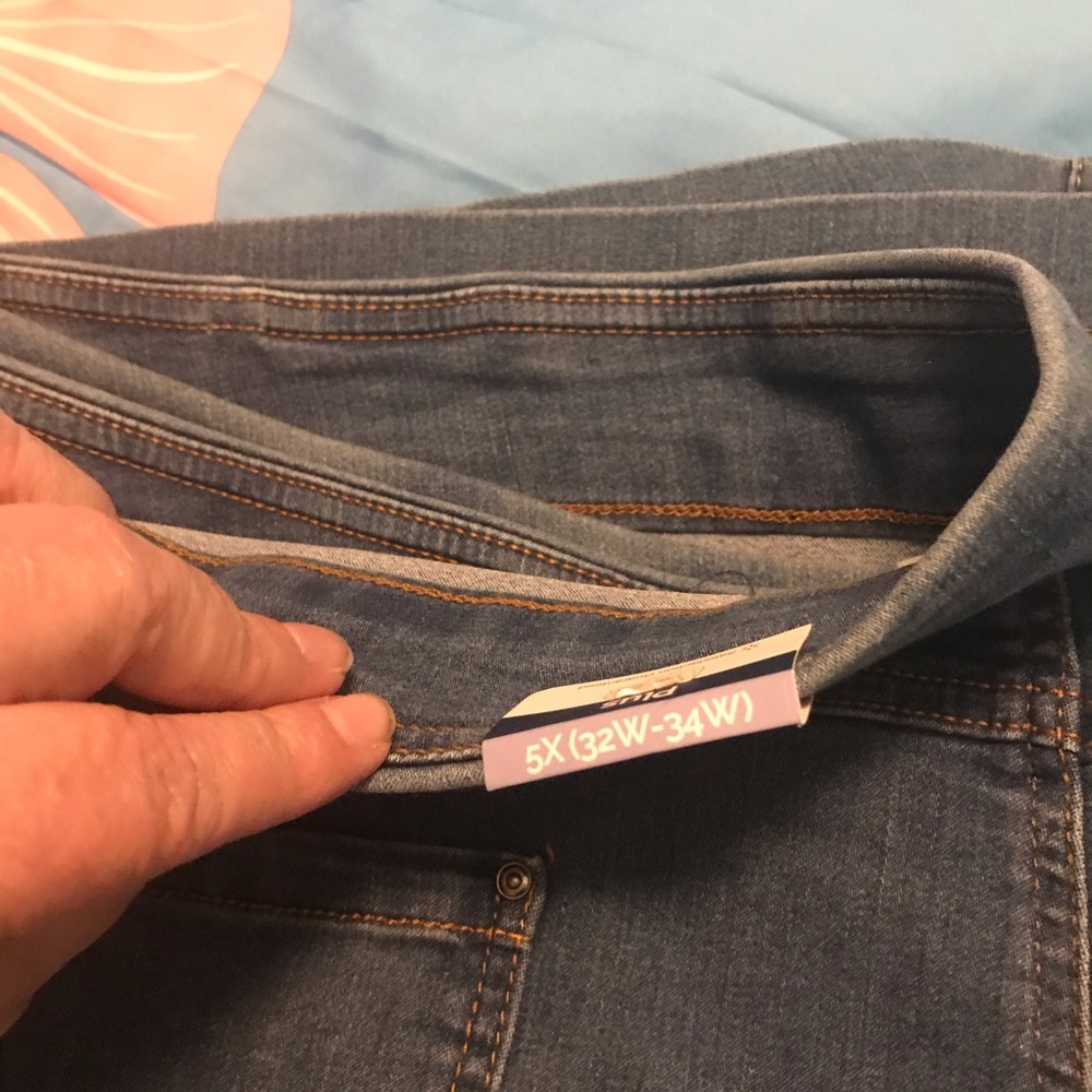 Terra Sky NWT pull on stretch denim shorts